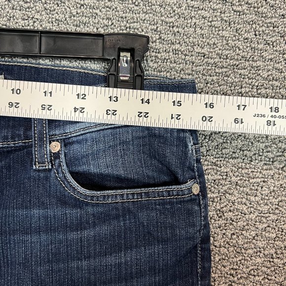 Joe's Jeans Cigarette Fit Women's Size 28 Blue Low Rise Tapered Leg 29 in Inseam - Picture 4 of 16